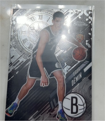 2025-26 Topps Chrome #GT-22 Egor Demin — front