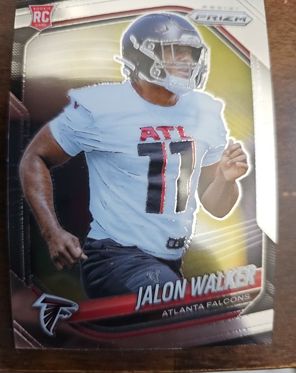 2025 Panini Prizm Rookie #RC Jalon Walker — front