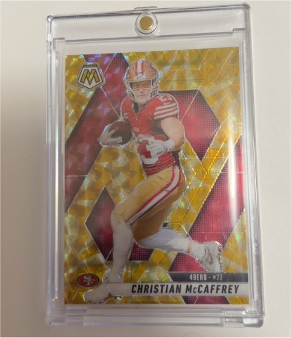 2025 Panini Mosaic #179 Christian McCaffrey — front