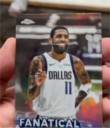 2025-26 Topps Chrome #FAN-8 Kyrie Irving Fanatical — front
