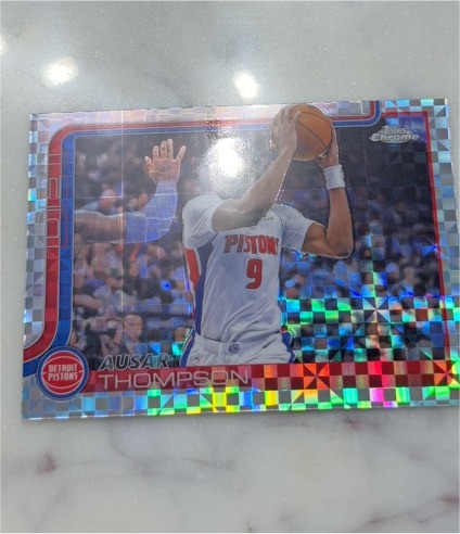 2025-26 Topps Chrome #64 Ausar Thompson — front
