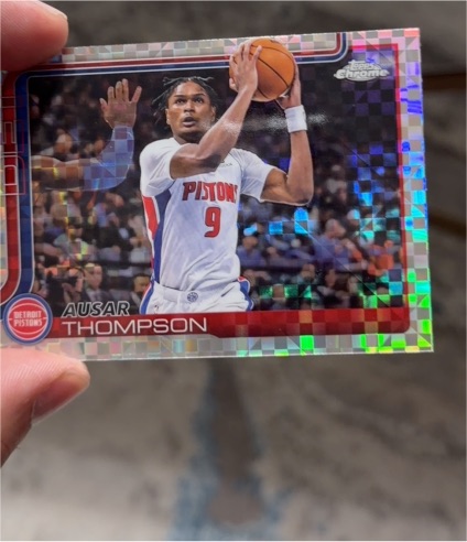 2025-26 Topps Chrome #64 Ausar Thompson — front