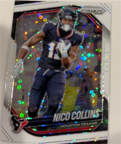 2025 Panini Prizm #231 Nico Collins — front