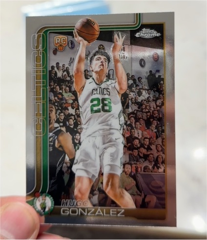 2025-26 Topps Chrome #278 Hugo Gonzalez — front