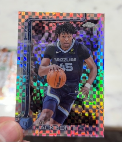 2025-26 Topps Chrome #199 GG Jackson II — front