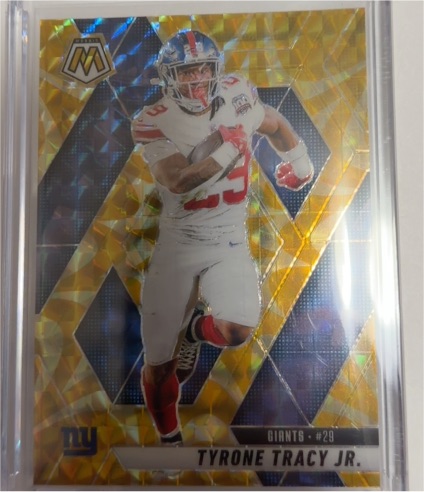 2025 Panini Mosaic #29 Tyrone Tracy Jr. — front