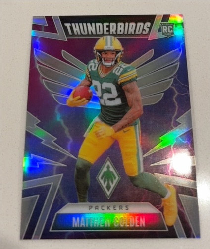 2025 Panini Phoenix Thunderbirds #17 Matthew Golden — front