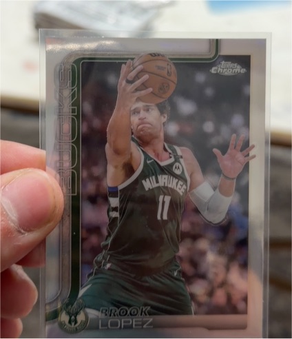 2025-26 Topps Chrome #159 Brook Lopez — front