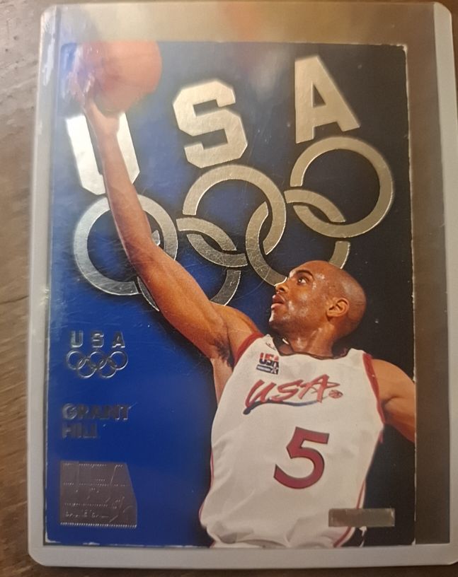 1996 SkyBox USA Basketball Silver #S2 Grant Hill — front