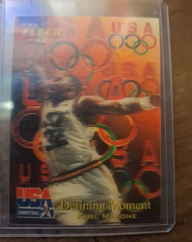 1996 Fleer USA Special Issue #23 Karl Malone — front