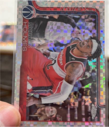 2025-26 Topps Chrome #236 Richaun Holmes — front