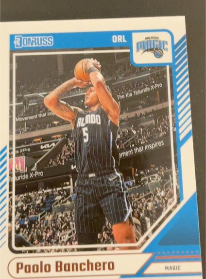 2024-25 Donruss #2 Paolo Banchero — front