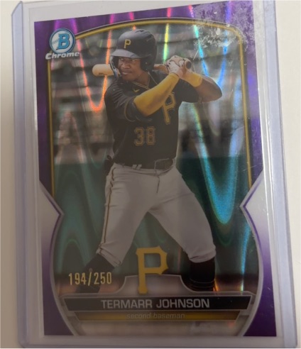 2023 Bowman Chrome Prospects #BCP-88 Termarr Johnson — front