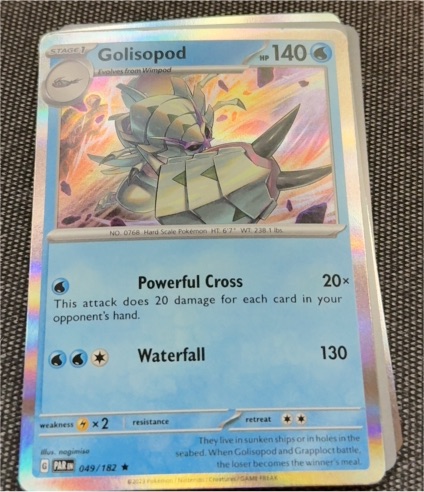 2023 Pokémon SV04 Paradox Rift #049 Golisopod — front