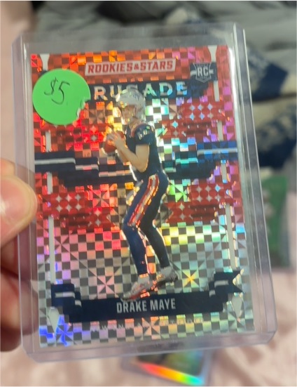 2024 Panini Rookies & Stars Crusade #C-DME Drake Maye — front