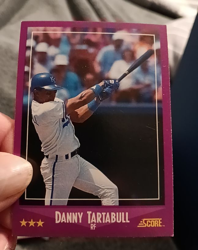 1988 Score #106 Danny Tartabull — front