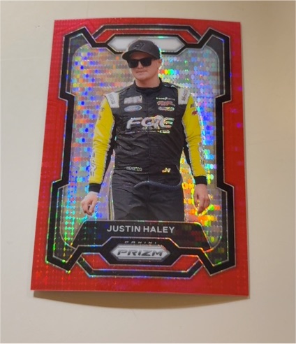 2024 Panini Prizm Racing #54 Justin Haley — front