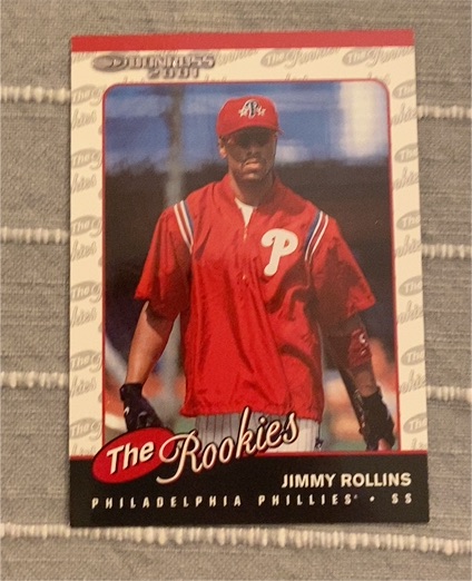 2001 Donruss The Rookies #R64 Jimmy Rollins — front