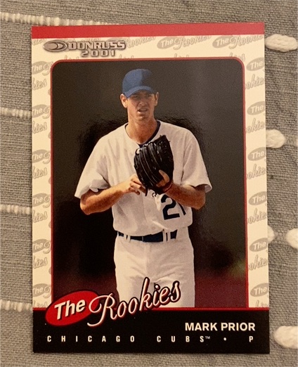 2001 Donruss The Rookies #R87 Mark Prior — front