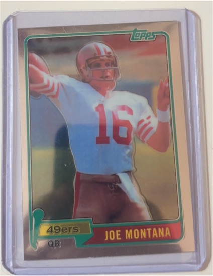 1981 Topps #216 Joe Montana — front