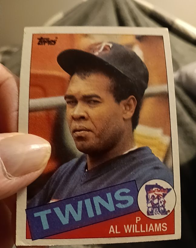1985 Topps #614 Al Williams — front