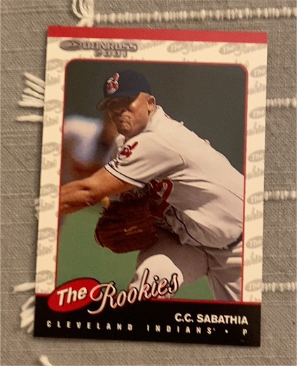 2001 Donruss The Rookies #R99 C.C. Sabathia — front
