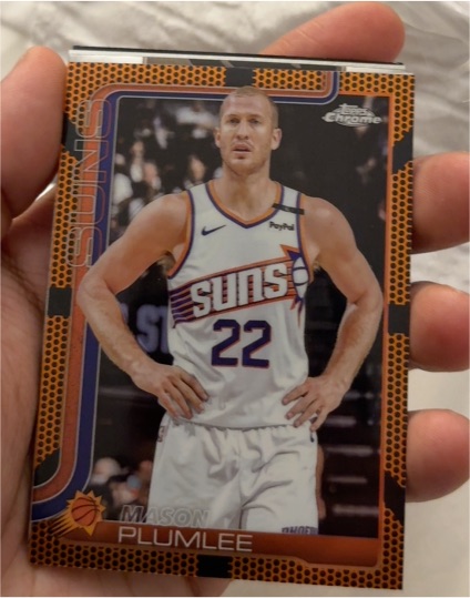 2025-26 Topps Chrome #106 Mason Plumlee — front