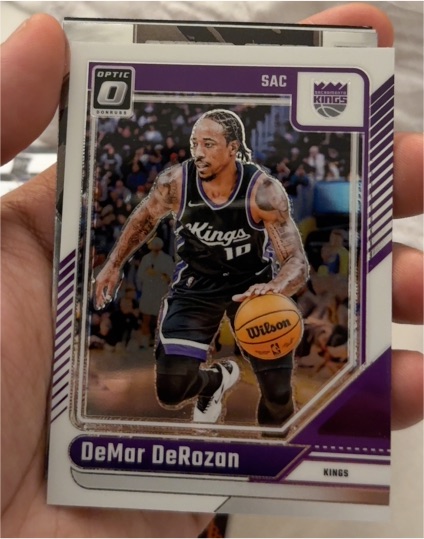 2024-25 Panini Donruss Optic #218 DeMar DeRozan — front