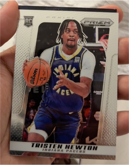2024-25 Panini Prizm Deca #155 Tristen Newton — front