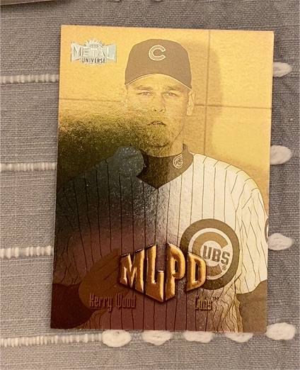 1999 Fleer Metal Universe #284 Kerry Wood MLPD — front