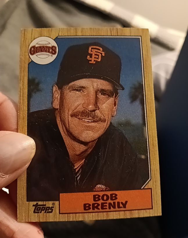 1987 Topps #125 Bob Brenly — front