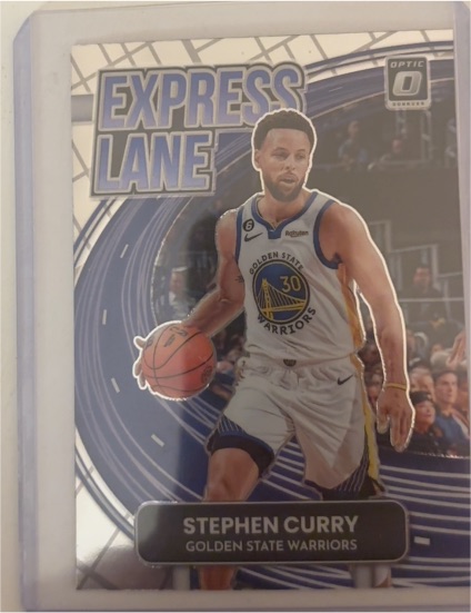 2022-23 Donruss Optic #2 Stephen Curry Express Lane — front