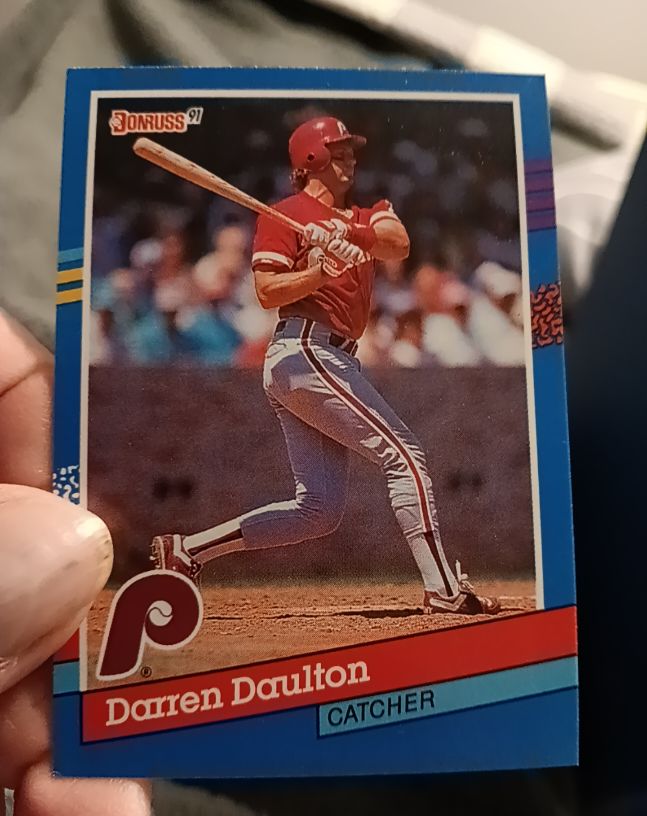 1991 Donruss #316 Darren Daulton — front