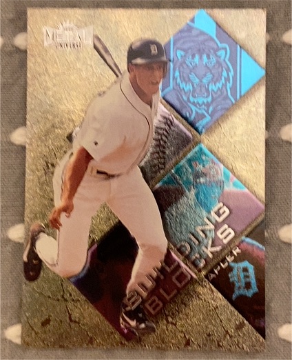 1999 Skybox Metal Universe #257 Gabe Kapler Building Blocks Detroit Tigers — front