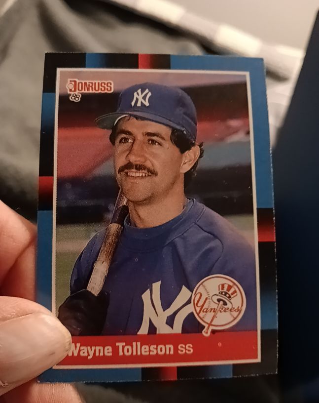 1988 Donruss #154 Wayne Tolleson — front