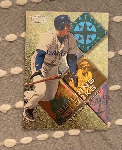 1999 Fleer Metal Universe #250 Building Blocks Carlos Guillen — front