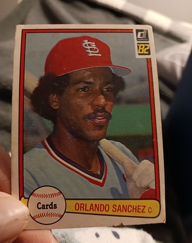1982 Donruss #636 Orlando Sanchez — front