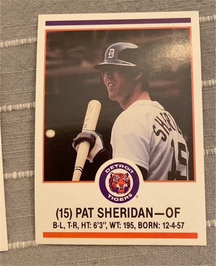 1989 Michigan State Police #15 Pat Sheridan — front