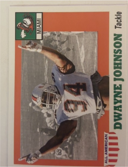 2005 Topps All American Dwayne Johnson — front