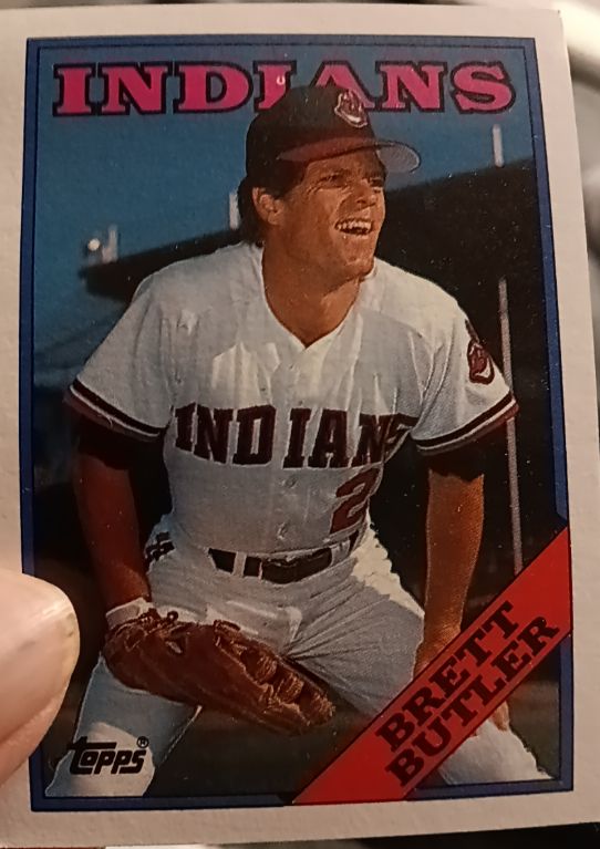 1988 Topps #479 Brett Butler — front