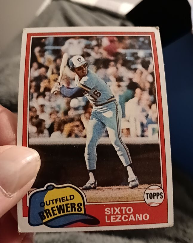 1981 Topps #25 Sixto Lezcano — front