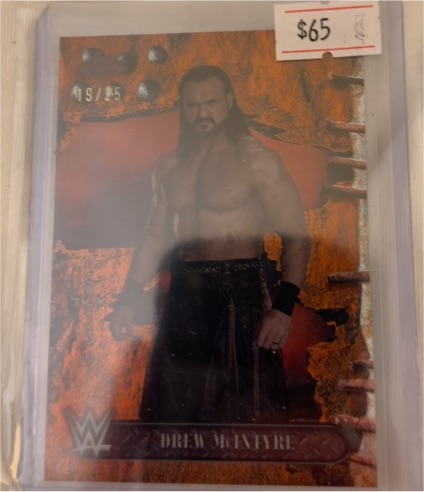 2025 Topps Chrome WWE x Cactus Jack #39 Drew McIntyre — front