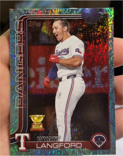 2025 Topps Chrome #68 Wyatt Langford — front