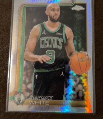 2025-26 Topps Chrome #71 Derrick White — front