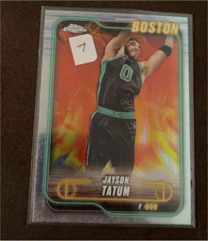 2024-25 Topps Chrome #51 Jayson Tatum — front