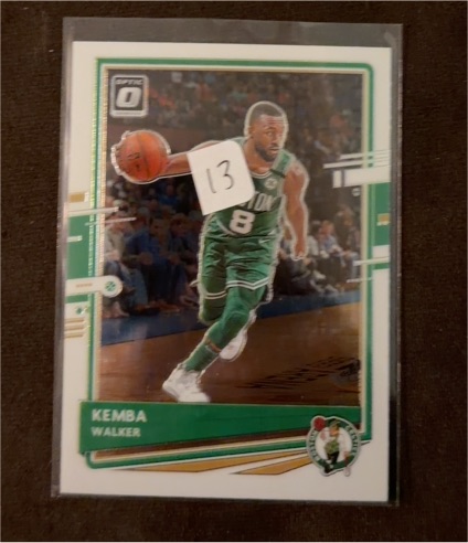 2020-21 Panini Donruss Optic #95 Kemba Walker — front