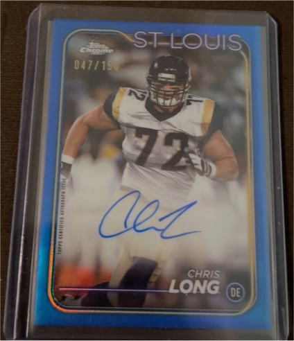 2024 Topps Chrome #103 Chris Long — front