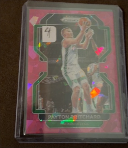 2021-22 Panini Prizm #17 Payton Pritchard — front
