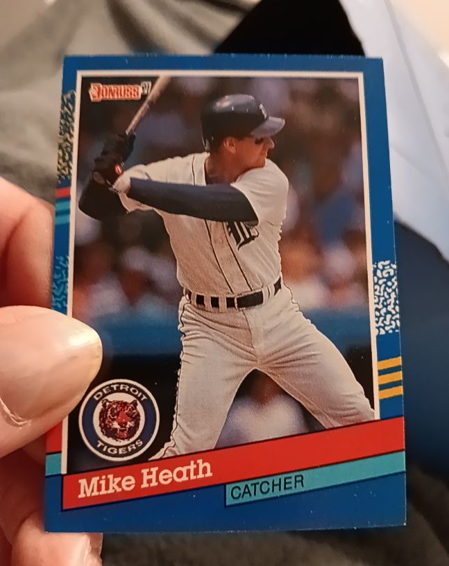 1991 Donruss #230 Mike Heath — front