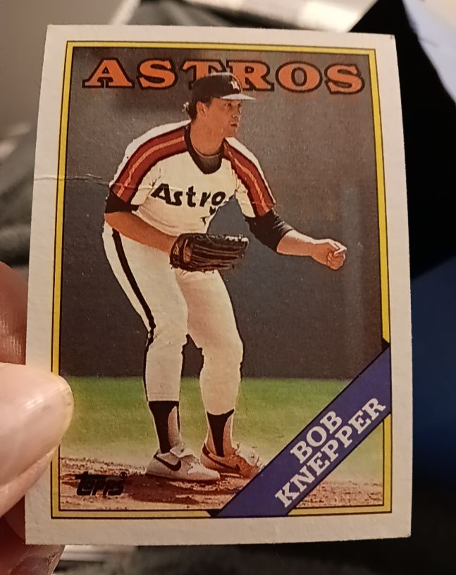 1988 Topps #151 Bob Knepper Houston Astros — front